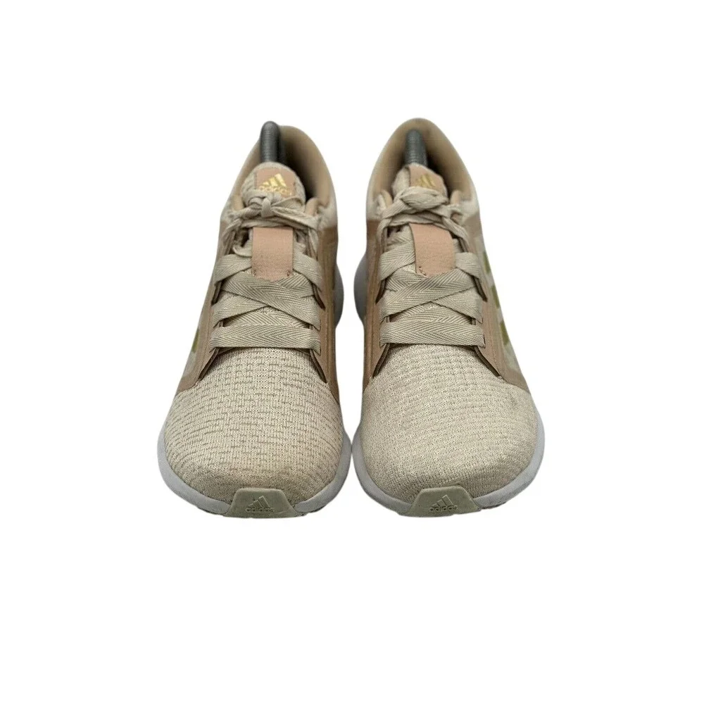 Adidas Edge Lux 4 Women's Beige Leopard Print Running Shoes Size 8.5 GZ6965‎